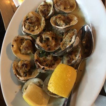 Campania Coal Fired Pizza - $18 baked clams [12 pieces] were delicious and light. Great sauce [white wine and garlic]. - Pizza Near Me - Brooklyn, New York