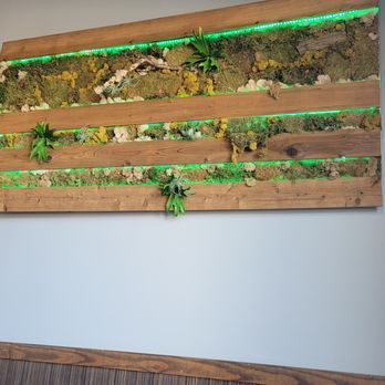 Thai Noodle Wave - Wall art with lighting that changes colors - Thai Near Me - Carrollton, Texas Thai Noodle Wave - Wall art with lighting that changes colors - Thai Near Me - Carrollton, Texas