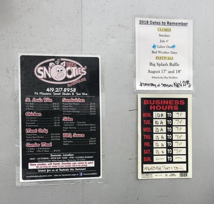 Menu photo 1 Snooties BBQ Sandusky, OH Menu photo 1 Snooties BBQ Sandusky, OH