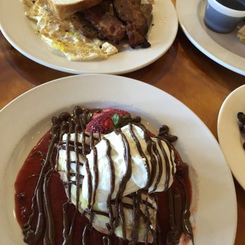 Blue Surf Cafe - Father's Day dessert special. A little too sweet though - Cafes Near Me - Wilmington, North Carolina Blue Surf Cafe - Father's Day dessert special. A little too sweet though - Cafes Near Me - Wilmington, North Carolina
