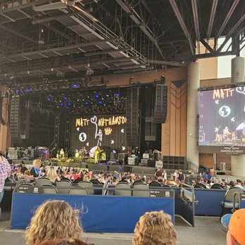 Talking Stick Resort Amphitheatre - View from our seating section 202 - Venues & Event Spaces Near Me - Phoenix, Arizona