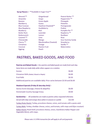 Menu photo 1 Pure Bliss Bakery & Cafe Oregon City, OR Menu photo 1 Pure Bliss Bakery & Cafe Oregon City, OR