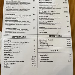 Pepin Bistro - Menu
