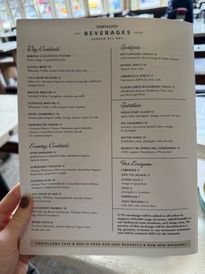 Menu photo 3 Oddfellows Cafe & Bar Seattle, WA