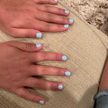 Jackie's Nails - These nails are ok. The color is pretty but the girl who did them did horribly. - Nail Salons Near Me - Ventnor City, New Jersey
