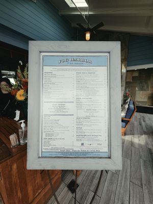 Menu photo 5 Fog Harbor Fish House San Francisco, CA