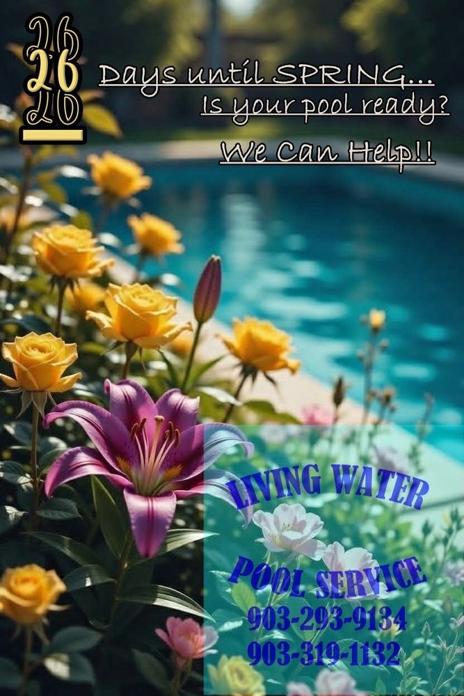 Living Water Pool Service Logo