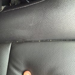 All Season Car Wash - Dirt in the seams of car seat