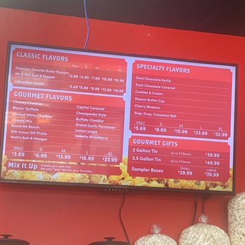Popped! Republic - Menu - Popcorn Shops Near Me - Baltimore, Maryland
