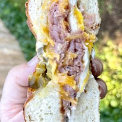 Deke's Bagels - Chili Rellena