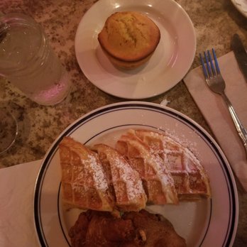 Sweet Chick - Chicken and waffles with a side of cornbread - Breakfast & Brunch Near Me - Brooklyn, New York Sweet Chick - Chicken and waffles with a side of cornbread - Breakfast & Brunch Near Me - Brooklyn, New York