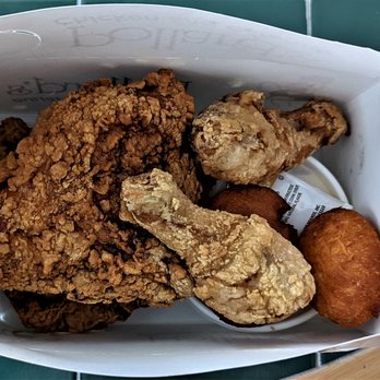 Pollard's Chicken - This is the fried chicken with 2 breasts, 2 legs, puffs, mashed potatoes, and macaroni and cheese. Photo taken December 31, 2021. - Chicken Wings Near Me - Virginia Beach, Virginia Pollard's Chicken - This is the fried chicken with 2 breasts, 2 legs, puffs, mashed potatoes, and macaroni and cheese. Photo taken December 31, 2021. - Chicken Wings Near Me - Virginia Beach, Virginia