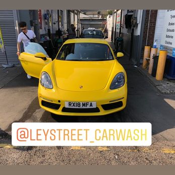 Ley Street Car Wash - Yellow Porsche - Car Wash Near Me - Ilford, XGL Ley Street Car Wash - Yellow Porsche - Car Wash Near Me - Ilford, XGL