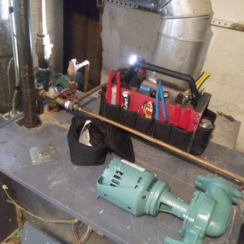 LeClair Plumbing & Heating - I installed a brand new one and warmed the place up pronto! - Plumbing Near Me - Newton, New Hampshire