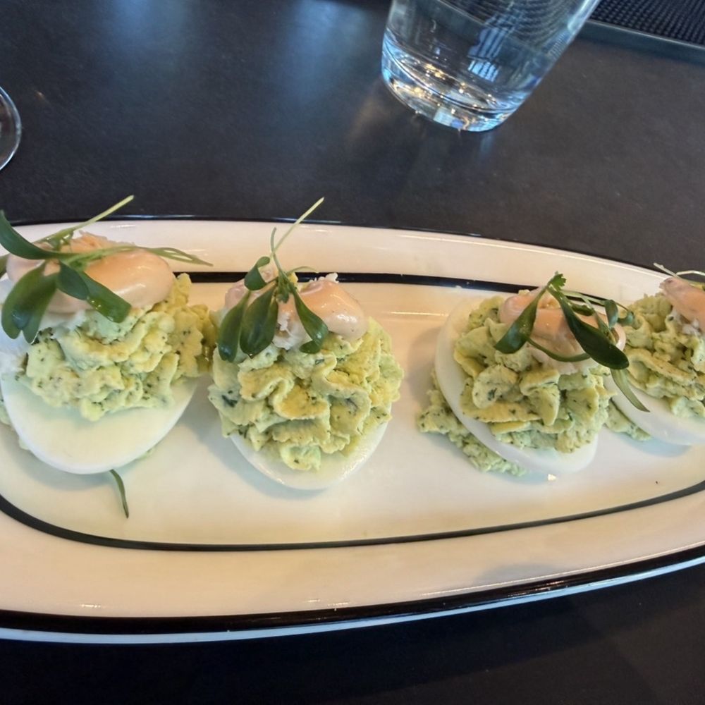 Bocanova - Crab Deviled Eggs - Latin American Near Me - Oakland, California Bocanova - Crab Deviled Eggs - Latin American Near Me - Oakland, California