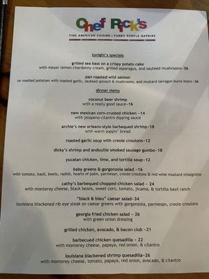 Menu photo 3 Chef Rick's Orcutt, CA
