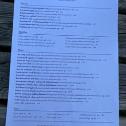 Nevill Crest & Gun - Daily menu