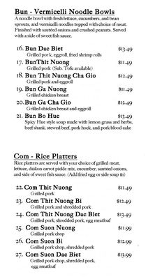 Menu photo 6 Vung Tau Pho & Grill Lincoln, NE Menu photo 6 Vung Tau Pho & Grill Lincoln, NE