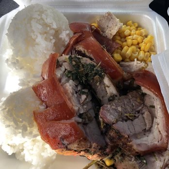 The Lechon King - Lechon Plate - Food Trucks Near Me - Honolulu, Hawaii