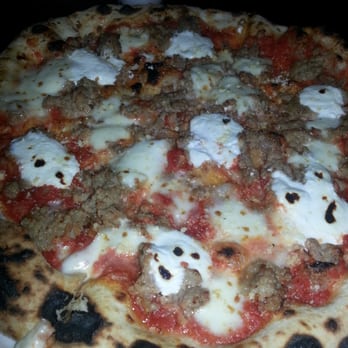 Campania - Sausage and ricotta pizza. Yum. - Pizza Near Me - Alpharetta, Georgia Campania - Sausage and ricotta pizza. Yum. - Pizza Near Me - Alpharetta, Georgia