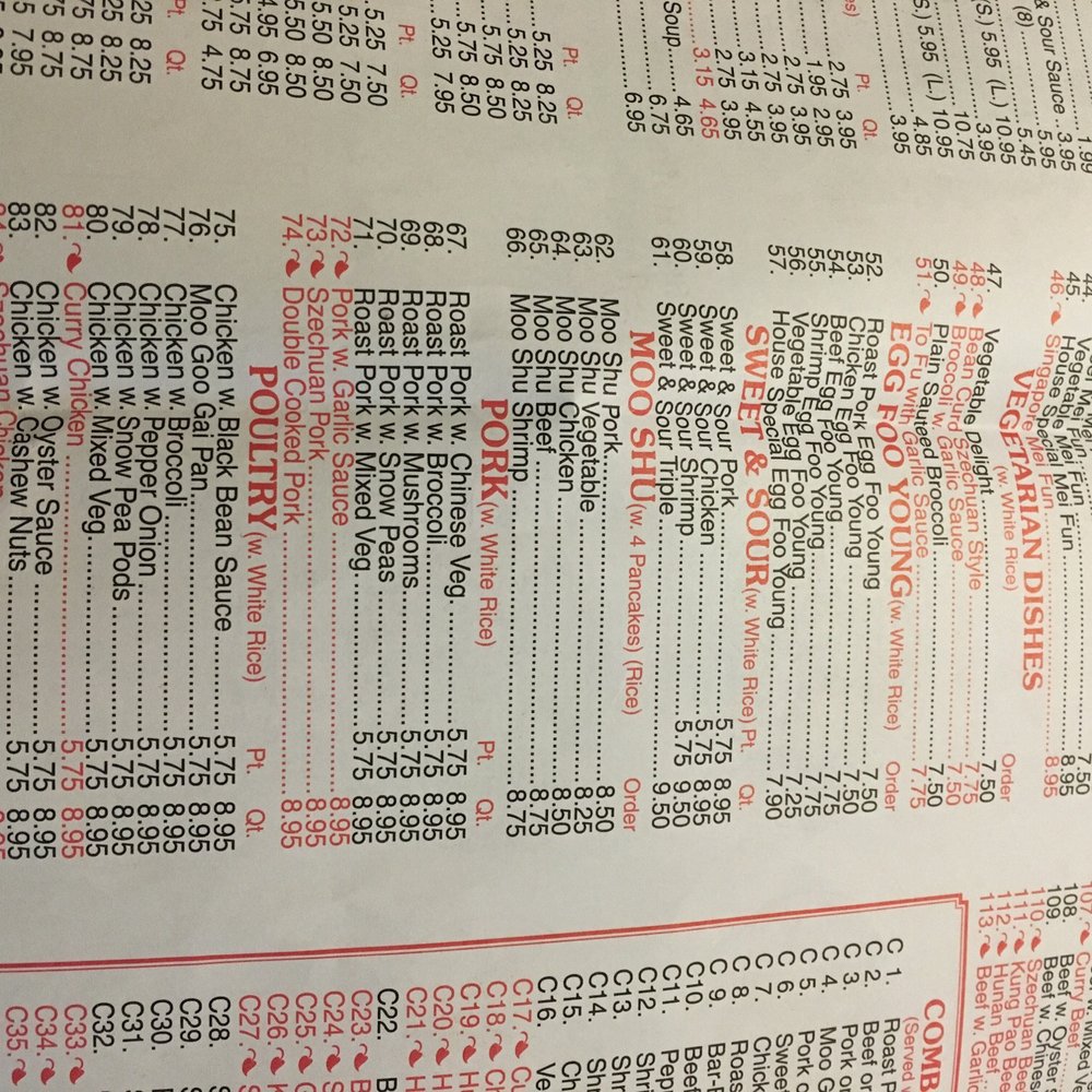 China Express - a close up of a chinese restaurant menu - Chinese Near Me - Sanford, North Carolina China Express - a close up of a chinese restaurant menu - Chinese Near Me - Sanford, North Carolina