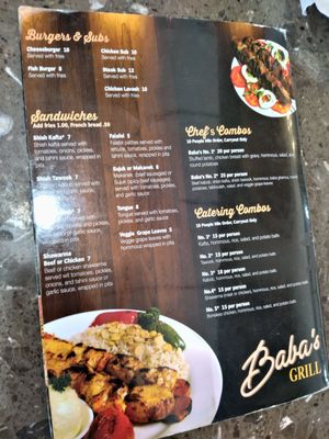 Menu photo 1 Baba's Grill Dearborn, MI
