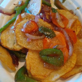 Bucharest Grill - Potatoes,carrots,onions but very greasy and overly seasoned - Mediterranean Near Me - Detroit, Michigan Bucharest Grill - Potatoes,carrots,onions but very greasy and overly seasoned - Mediterranean Near Me - Detroit, Michigan