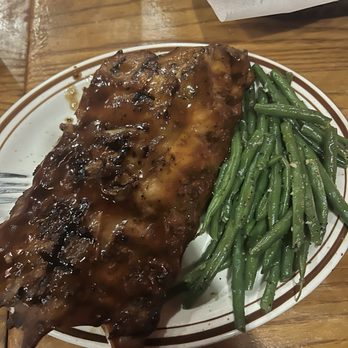 The Hickory House - First plate of all you can eat ribs - Steakhouses Near Me - Gahanna, Ohio