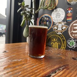 Rochester Brewing and Roasting Company - A taster of Rochester Rye (if you like beer look me up on IG @halfwaywestbeer)