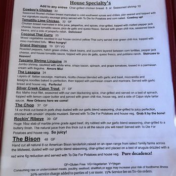 Rocking V Cafe - Menu - New American Near Me - Kanab, Utah Rocking V Cafe - Menu - New American Near Me - Kanab, Utah