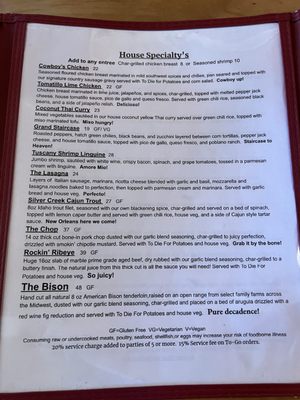 Menu photo 4 Rocking V Cafe Kanab, UT Menu photo 4 Rocking V Cafe Kanab, UT