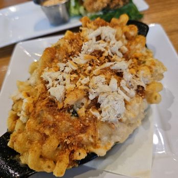 Ulele - Mac and cheese with blue crab (4.25/5) - New American Near Me - Tampa, Florida Ulele - Mac and cheese with blue crab (4.25/5) - New American Near Me - Tampa, Florida