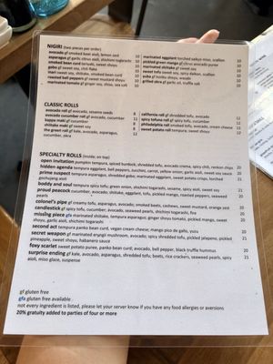 Menu photo 5 Shizen San Francisco, CA Menu photo 5 Shizen San Francisco, CA