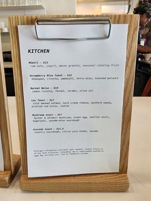 Menu photo 1 Scorpio Coffee Sacramento, CA