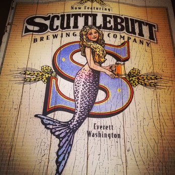 Scuttlebutt Brewing Company - Awesome logo - American Near Me - Everett, Washington