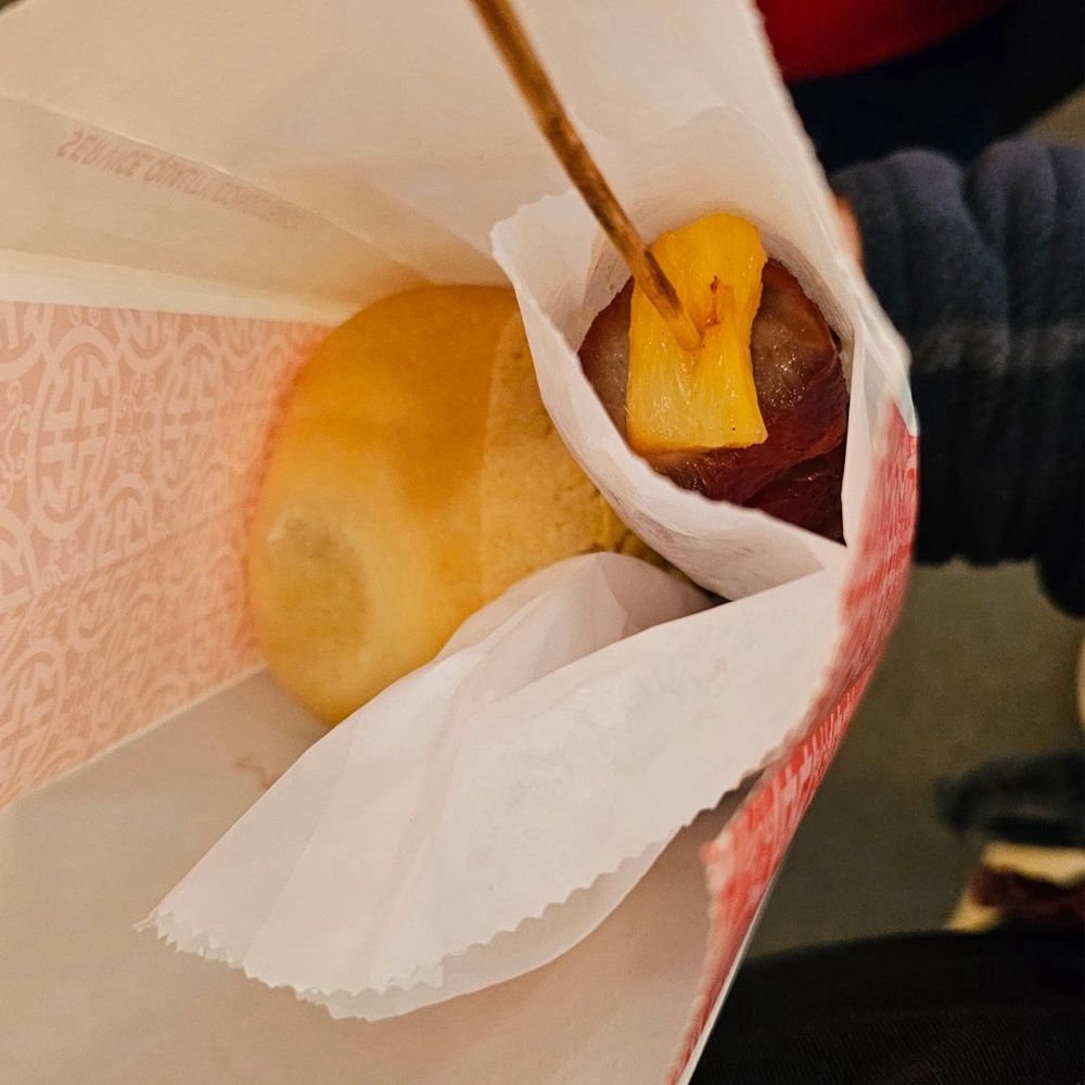 Mee Sum Pastry - BBQ pork skewer and curry hum bao - Seafood Near Me - Seattle, Washington