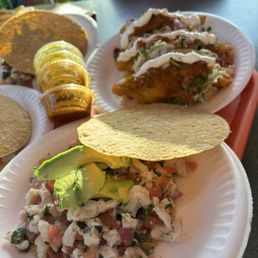 We travel almost 30miles the best ceviche tostadas and shrimp tacos! We travel almost 30miles the best ceviche tostadas and shrimp tacos!