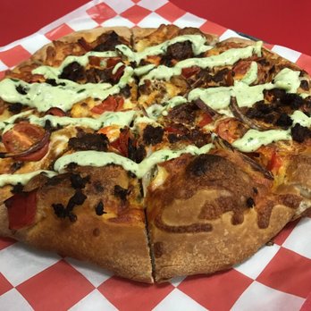The Compass - Chorizo con Huevos pizza! - Pizza Near Me - McAlester, Oklahoma