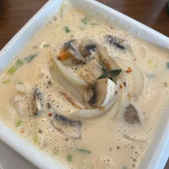Kin Thai Zabb Rice & Noodle - Tom Kha shrimp (small) - Thai Near Me - High Point, North Carolina Kin Thai Zabb Rice & Noodle - Tom Kha shrimp (small) - Thai Near Me - High Point, North Carolina