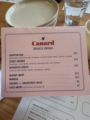 Menu photo 3 Canard Beaverton, OR Menu photo 3 Canard Beaverton, OR