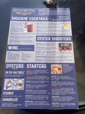 Menu photo 3 Shuckin Shack Oyster Bar Easley, SC