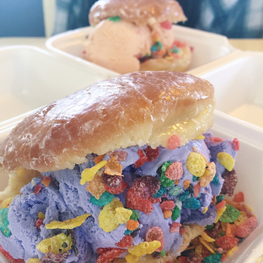 Bakers Donuts - Icecream and donut! They had limited toppings - Donuts Near Me - Sacramento, California Bakers Donuts - Icecream and donut! They had limited toppings - Donuts Near Me - Sacramento, California
