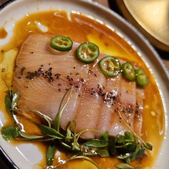 The Amalfi Llama - Hamachi crudo - Italian Near Me - San Diego, California