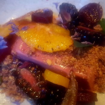 Husk - Blackberry panna cotta - 6/2/2017 - American Near Me - Charleston, South Carolina
