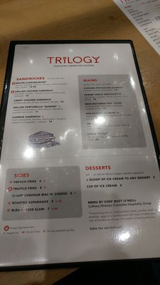 Menu photo 3 Trilogy Restaurant Coconut Creek, FL Menu photo 3 Trilogy Restaurant Coconut Creek, FL