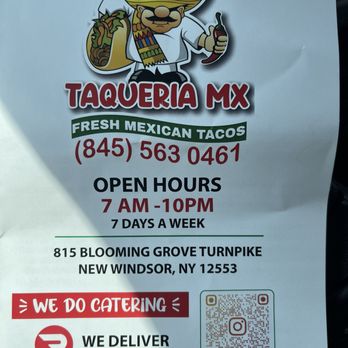 Taqueria Mx - Breakfast & Brunch Near Me - New Windsor, New York Taqueria Mx - Breakfast & Brunch Near Me - New Windsor, New York