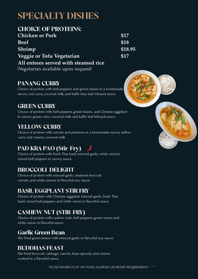 Menu photo 4 Thai 7 Bistro Brea, CA Menu photo 4 Thai 7 Bistro Brea, CA