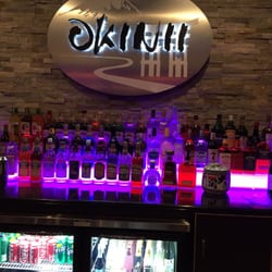 Okinii Japanese Restaurant - My Shrimp gyoza and Rocky Mountain roll