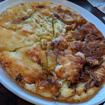 Bonchon Allston - scallion pancake - Korean Near Me - Allston, Massachusetts