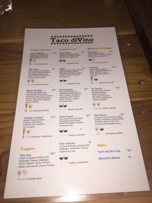 Menu photo 6 Taco di Vino Midland, TX Menu photo 6 Taco di Vino Midland, TX